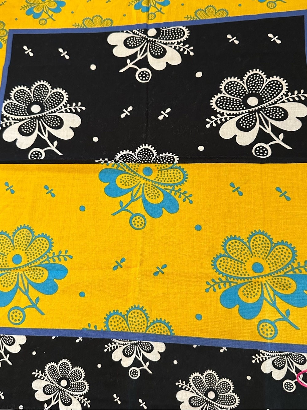 Vintage Vivienne Westwood Floral Embroidered Orb Neckerchief Bandana - Picture 4 of 10